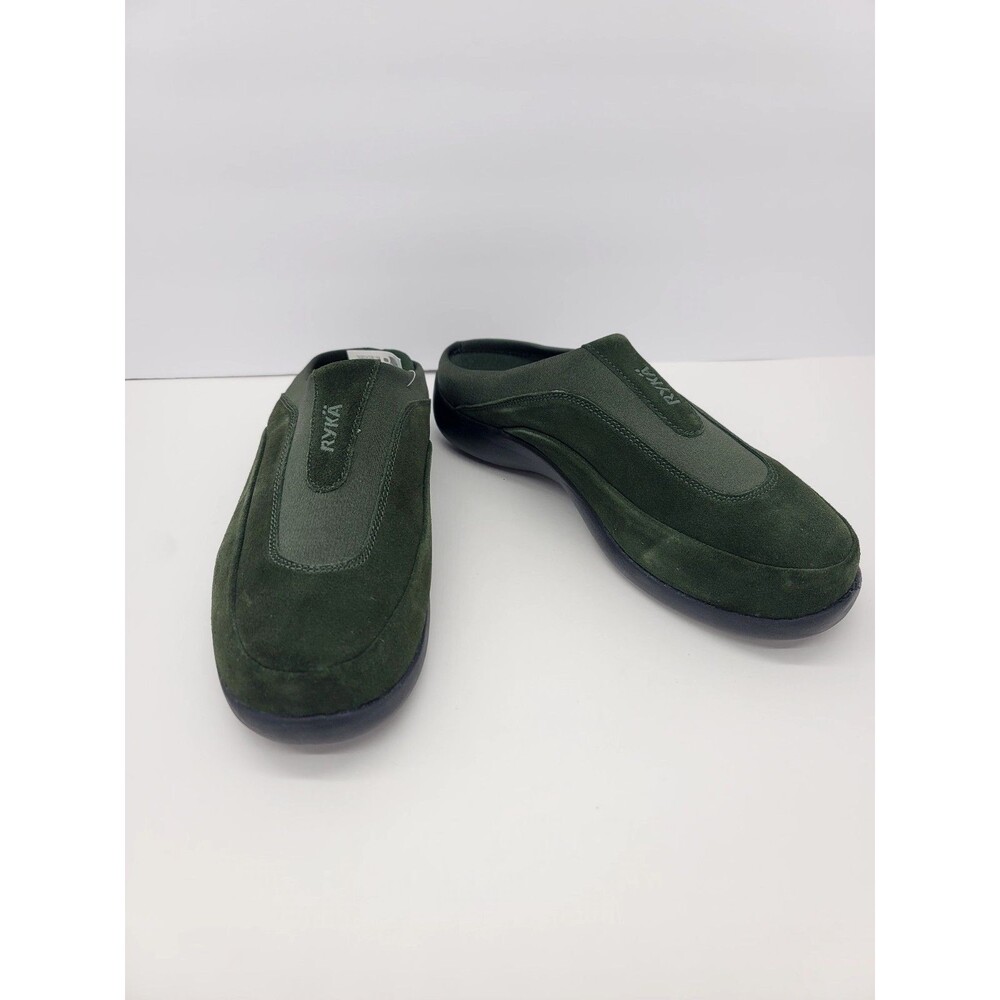 New Ryka Womens Dark Green Clog Size 10 W Slip On Model 531169 Winter